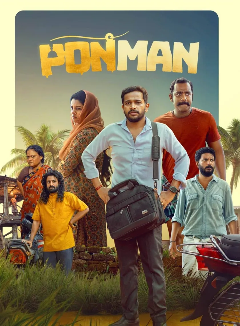 Ponman (2025) (Hindi + Malayalam) Dual Audio UnCut South Movie HD ESub