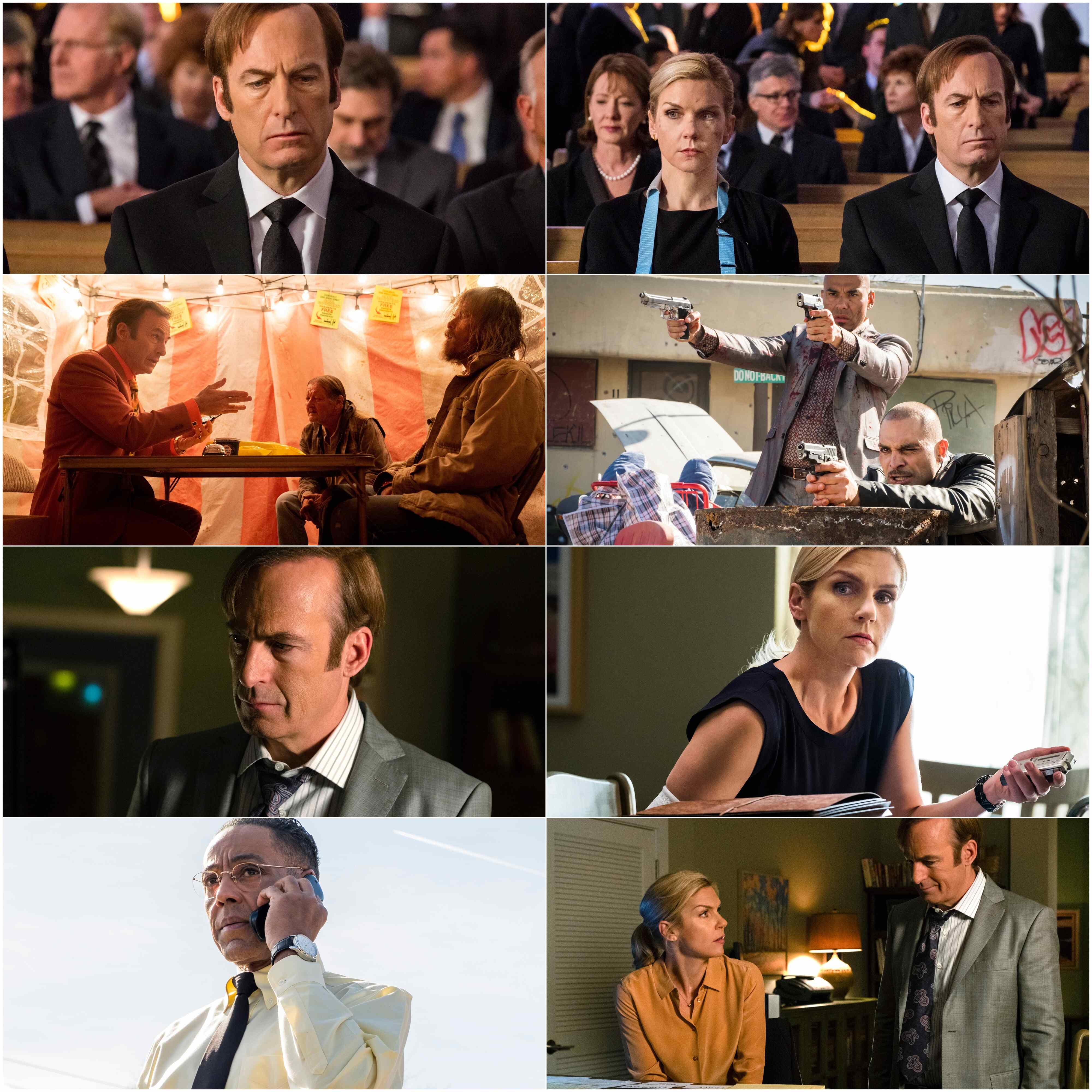 Better Call Saul S04 (2018) (Hindi + English) Dual Audio Completed Web Series BluRay HEVC ESub screenshot