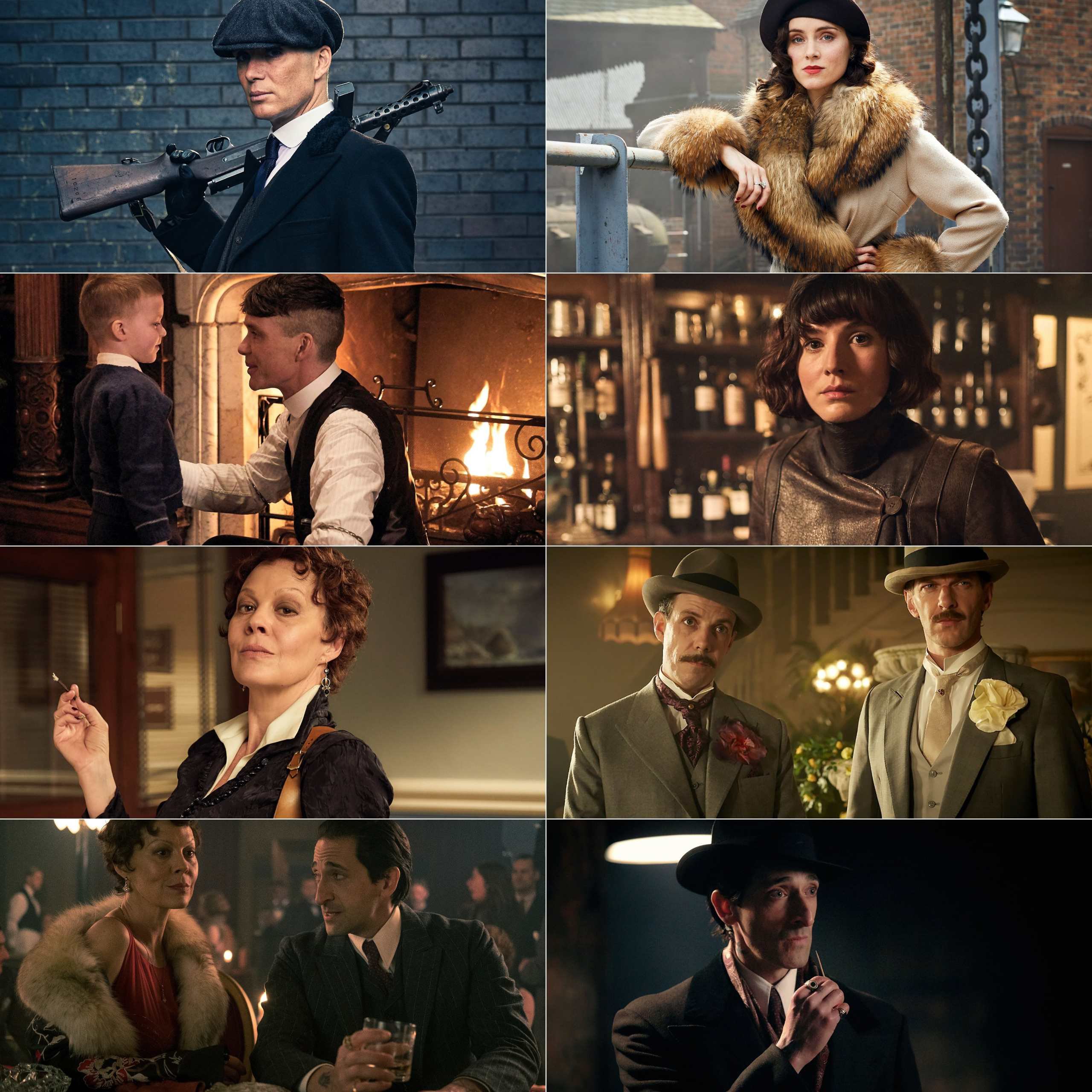 Peaky Blinders S04 (2017) (Hindi + English) Dual Audio Completed Web Series BluRay HEVC ESub screenshot