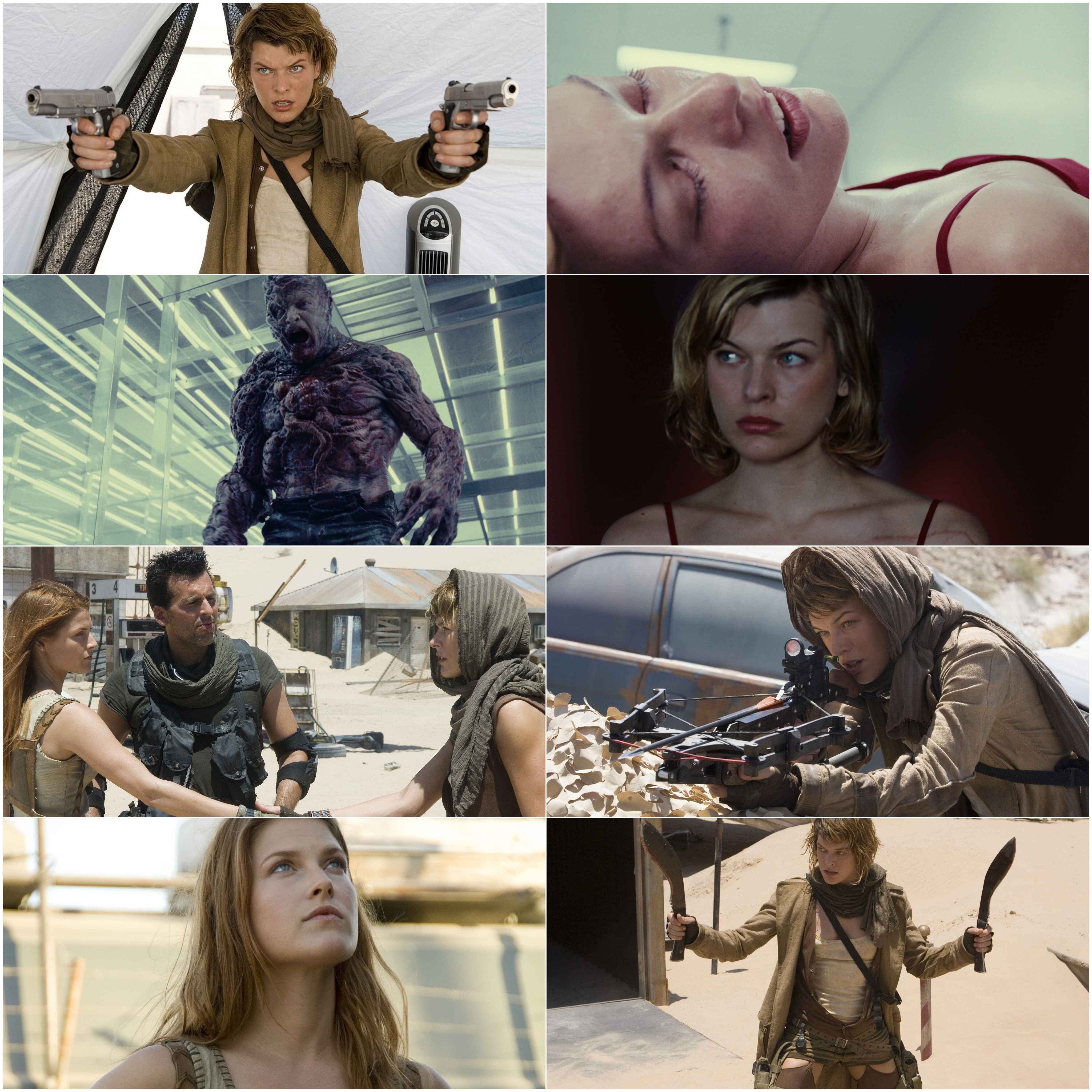 Resident Evil - Extinction (2007) (Hindi + English) Dual Audio Hollywood Movie BluRay HD ESub screenshot
