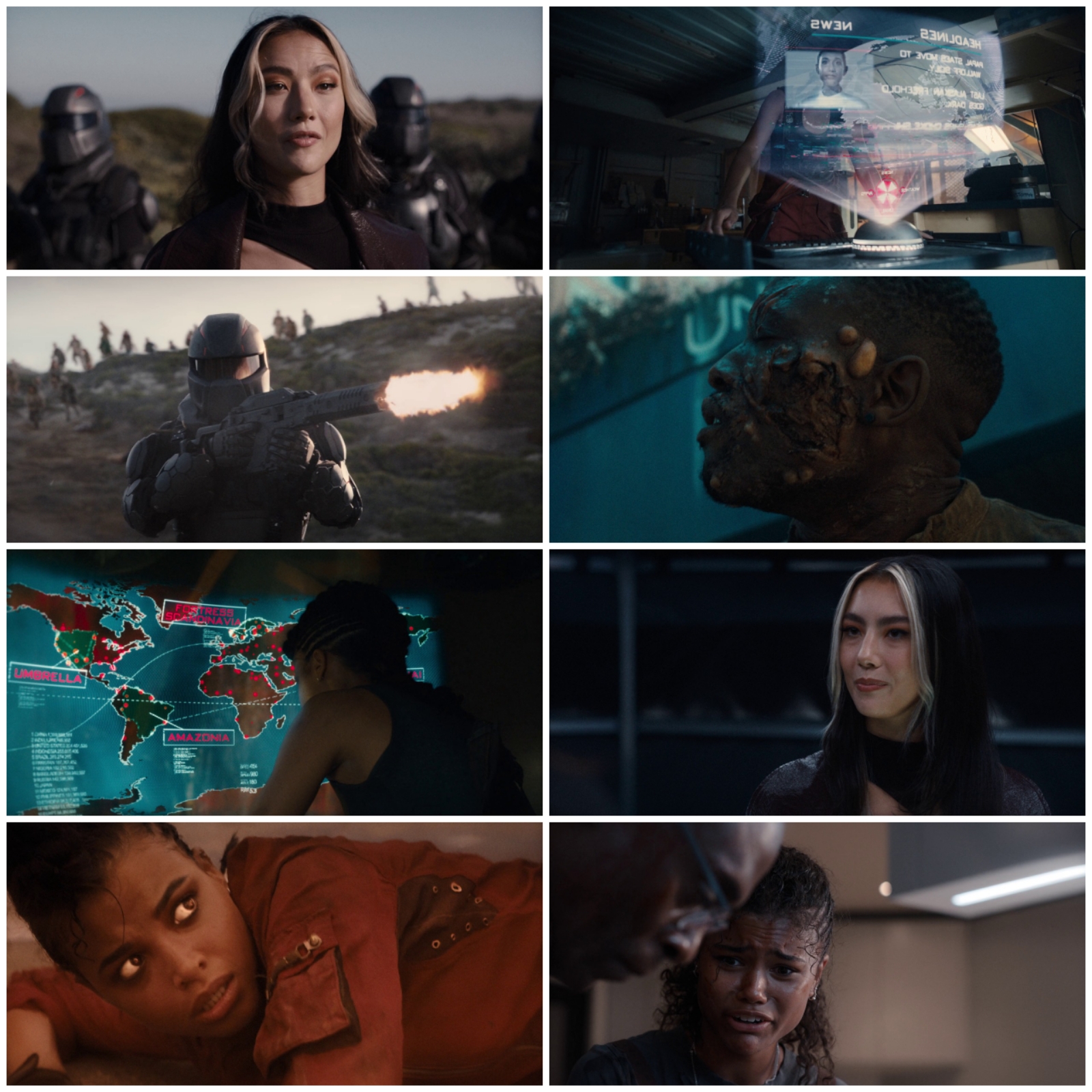 Resident Evil S1 (2021) Hindi Completed Web Series HEVC ESub screenshot